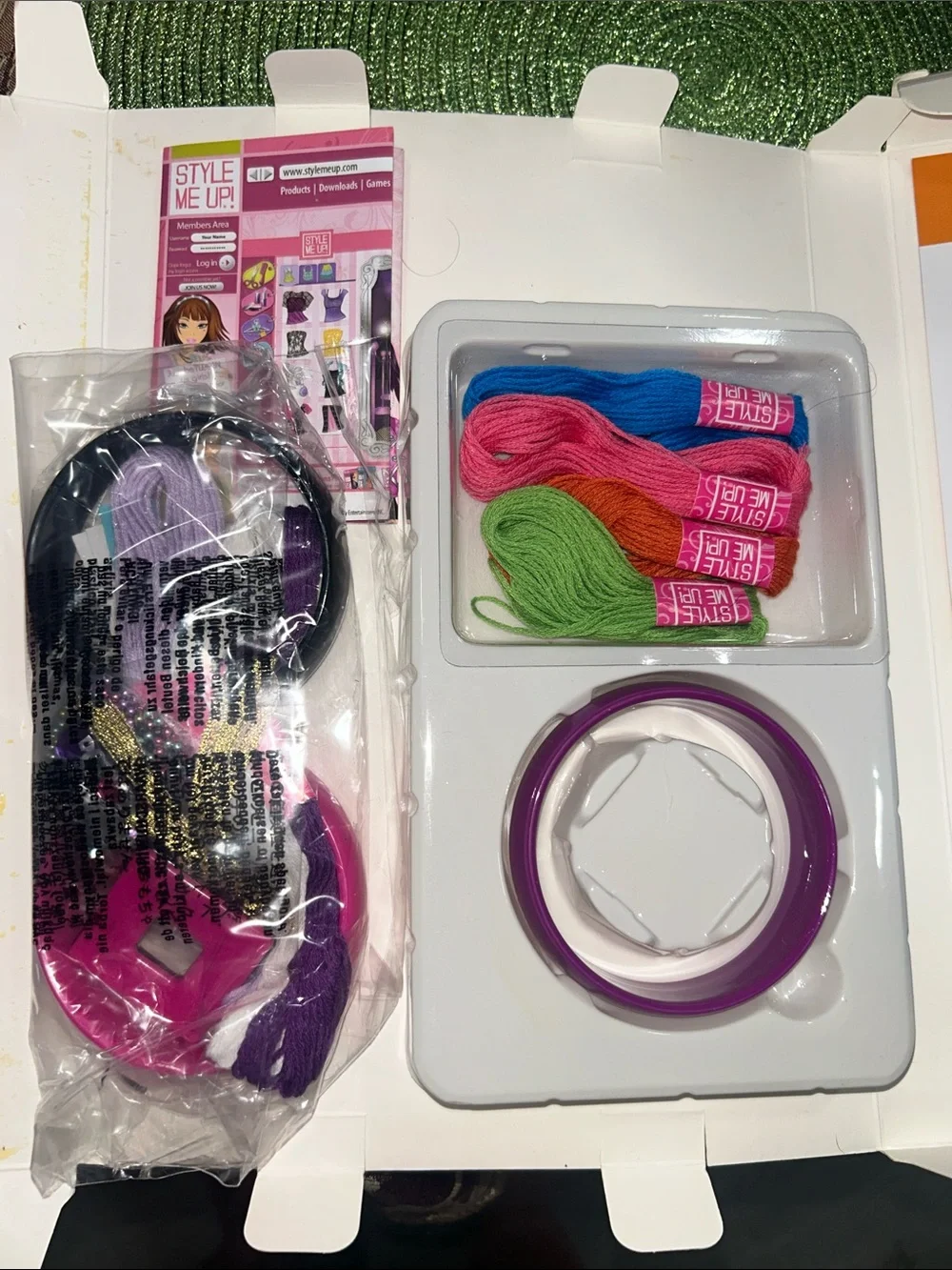 Wrap A Jewel DIY Kids Accessories Kit - make a bangle bracelet Multicolor NWT